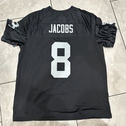 Raiders #8 Jersey Josh Jacobs Large