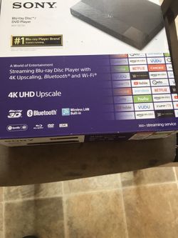 sony 4k UHD bluray