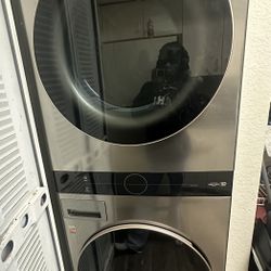 LG stackable washer and dryer