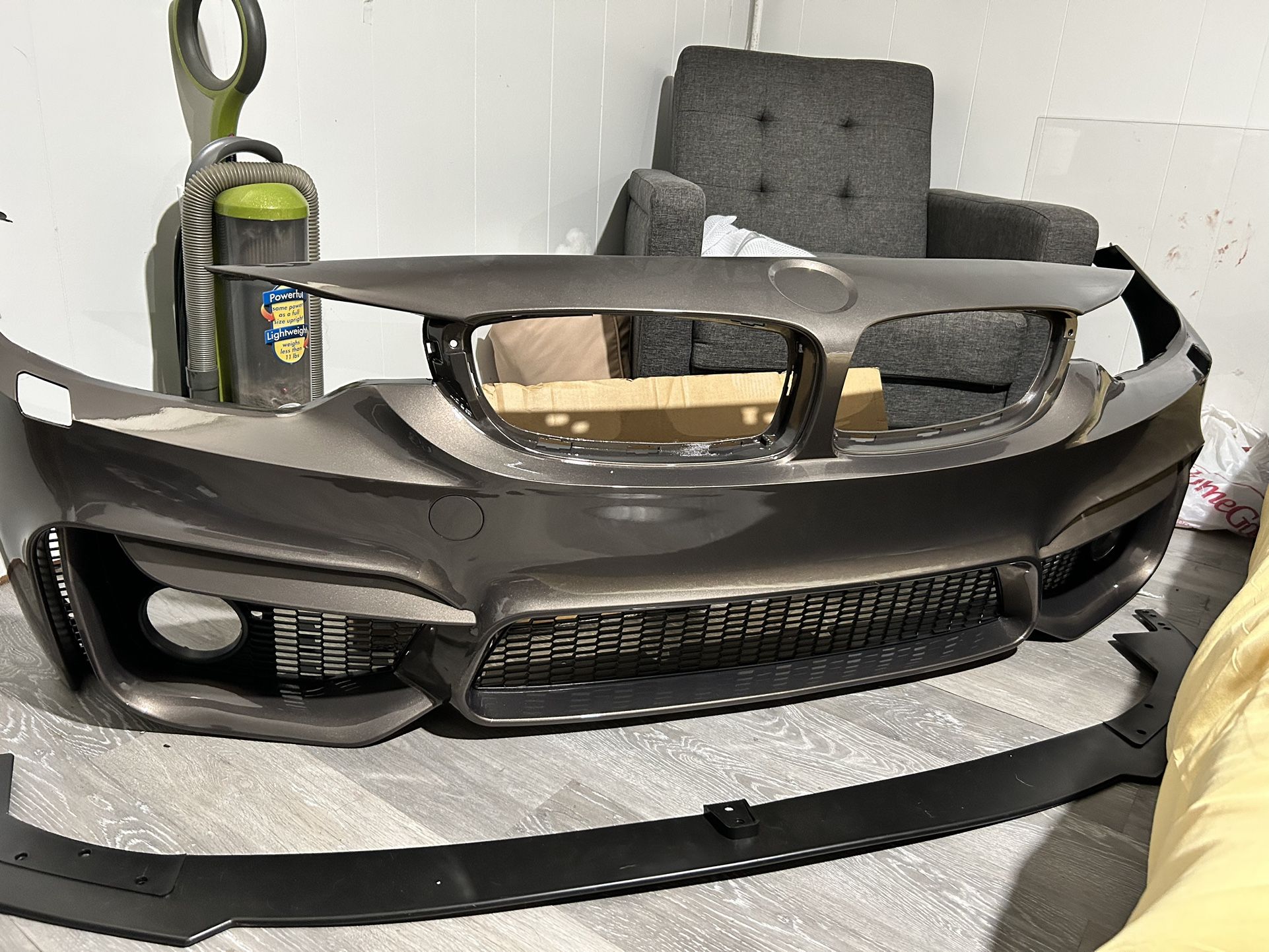 BMW F32 M3 STYLE FRONT BUMPER COVER