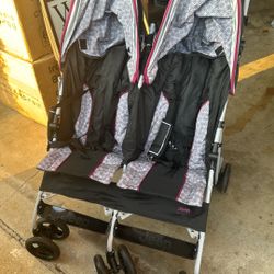 Delta Double Stroller 