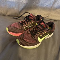 Nike Air Zoom Structure 18 Womens 7 Running Shoes Multi-Color