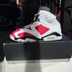 Air Jordan 6 Retro Carmine size 10