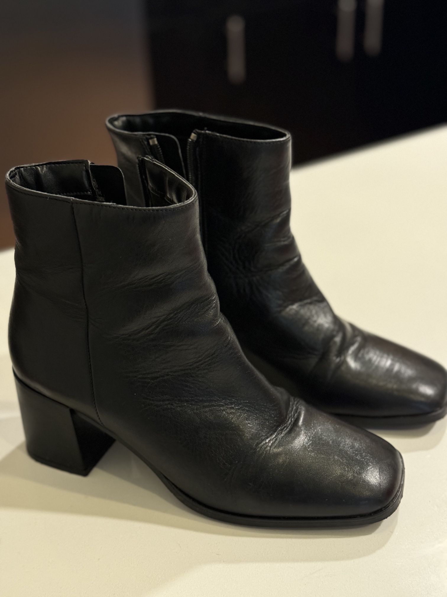 Real Leather Women Boots