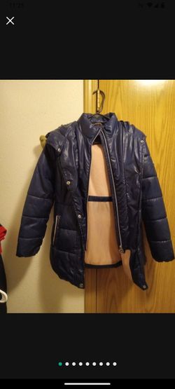 Michael Kors Royal Blue Puffy Jacket Size 14