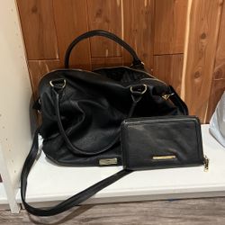 Large Steve Madden Tote + Wallet