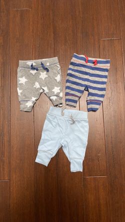 Cat & Jack NB Pants 3pc Set