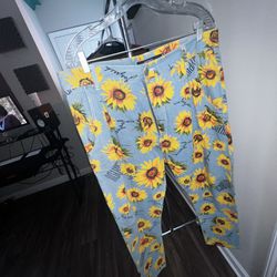 Joyrich sunflower trousers jeans