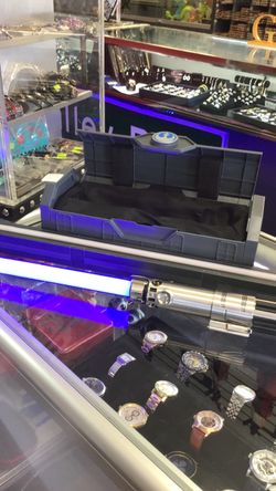 Star Wars Lightsaber Replica with Display Case