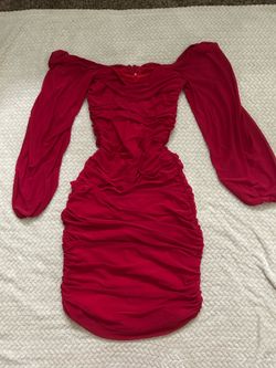 Red dress