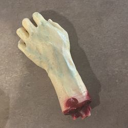 Severed Hand Halloween Prop