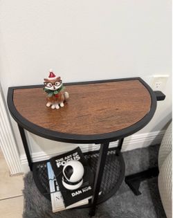 Half moon side table
