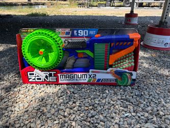 Dart Zone Magnum X2 Superdrum Blaster kids toys