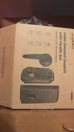 video door lock fingerprint keyless entry
