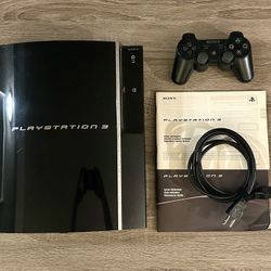 Sony  PlayStation 3 Fat  CECHE01 PS3. PS2 & PS1 Backward Compatible 80 GB