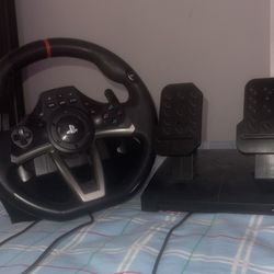 PS wheel and pedals 