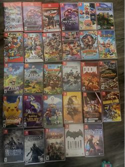 Nintendo switch games & more ! ( see prices ) last day for pick up