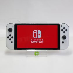 Nintendo Switch OLED Console Gaming System HEG-001 Black/White