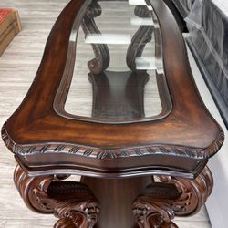 Wood Sofa/Console Table