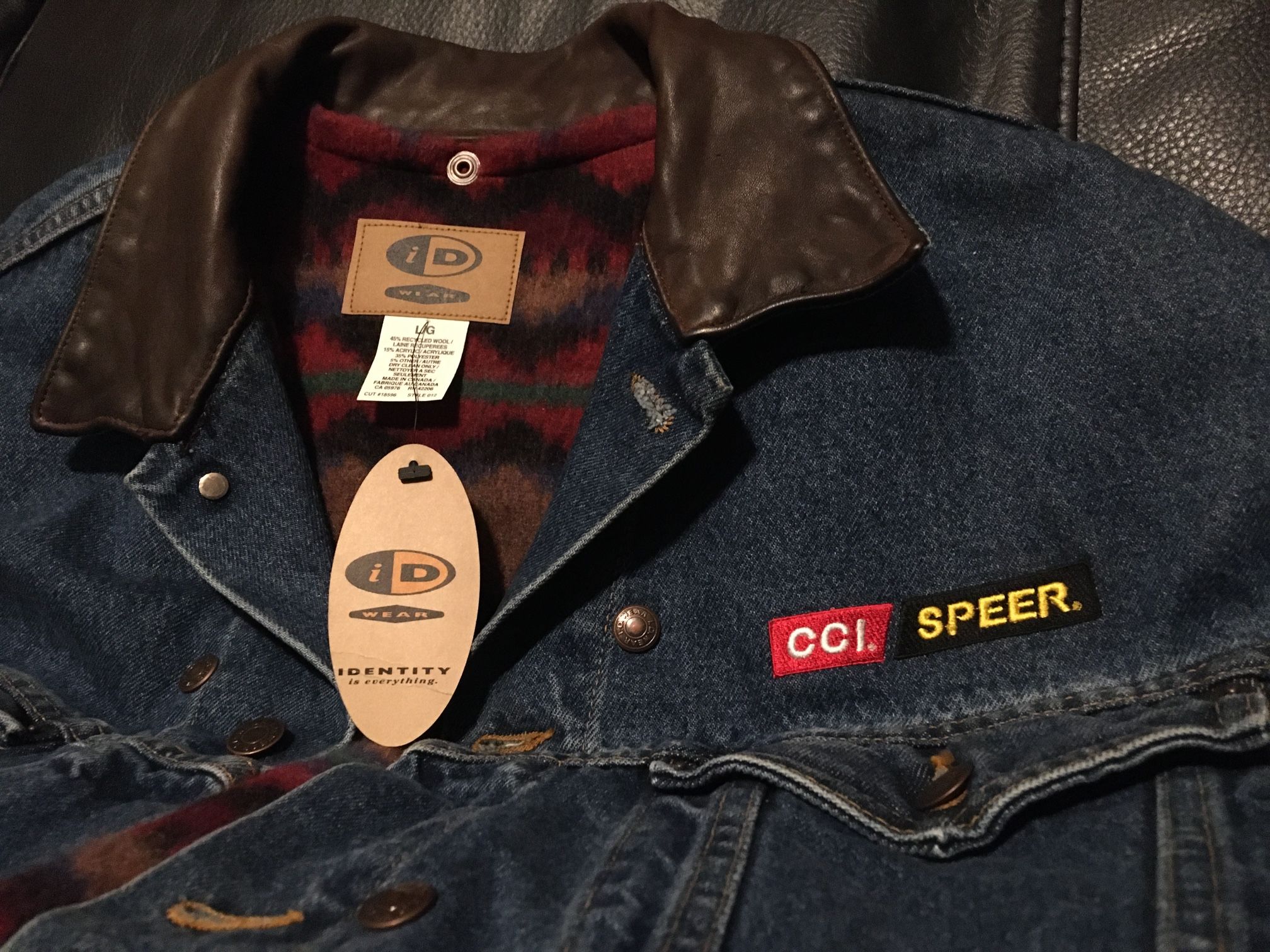 CCI Speer Embroidered Denim Jacket 