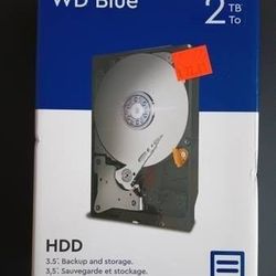 Western Digital BLUE 2TB BRAND NEW UN-OPENED - $50 (Harahan)