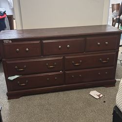 Wood dresser