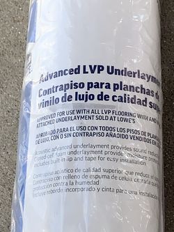 Lowe’s Project Source Advanced LVP Underlayment