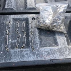 Fishing gear clip swivel stainless steel snap