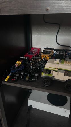 Lego cars minifigures and more