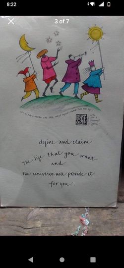 Vintage,Hand Painted,,Jane Stone,Whit Certificate Of Authenticity,E