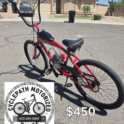 Motorized Bike Bicycle Gas Bike Motorbike Moped Delivery Available