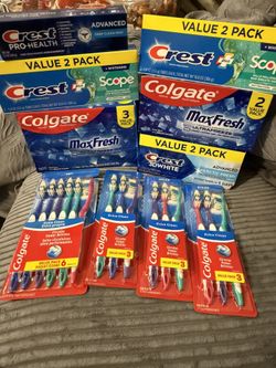 Oral Hygiene Toothpaste & Toothbrush