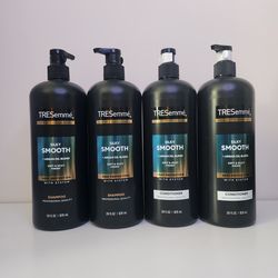 4 TRESemme Shampoo And Conditioner silky smooth