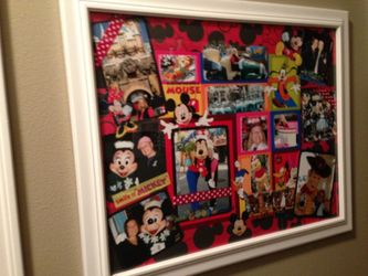 No table space? Display and hang the photos