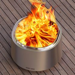 “Smokeless” Fire Pit by East Oak