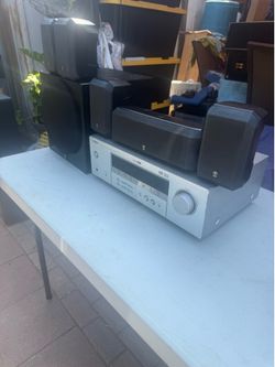 Yamaha receiver and speakers
