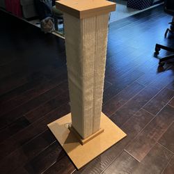 SmartCat The Ultimate 32-in Sisal Cat Scratching Post, Beige