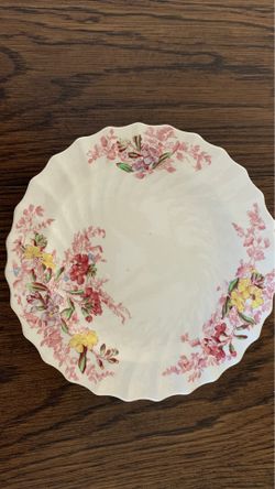Spode Fairy Dell Floral 6 Inch Dessert Plate