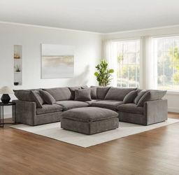 Aiden & Ivy furniture Mira 6-piece Fabric Modular Sectional $1599.99