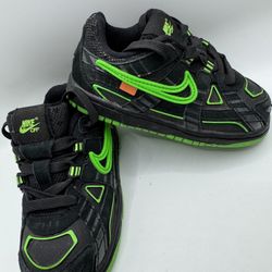 Nike Air  x Off-White Rubber Dunk Green Strike 2020 toddler size 7C