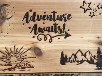 Adventure Awaits! Custom Engraving