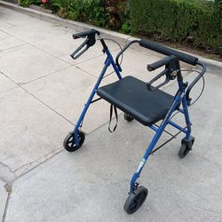 Adult Walker  22 Inches Wide  In Good Condition Easy To Fold  BIG 