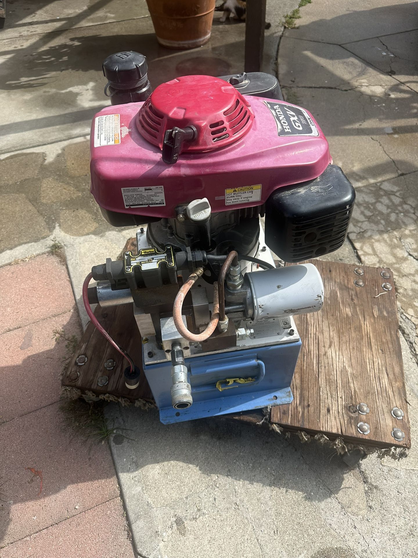 Honda GXv 160 Hydraulic Power Pack Hydraulic power pack in good condition