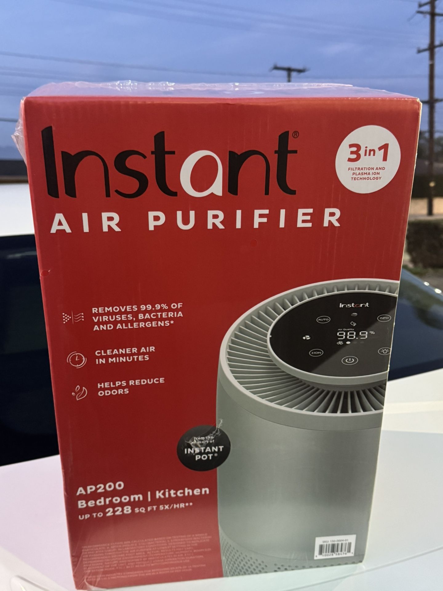 Instant HEPA Quiet Air Purifiers