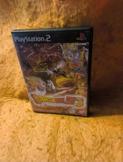 Japanese ps2 true collectible dragon ball z 3/budokai 3 cib tested works amazing