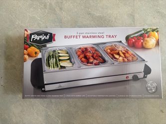 Parini Buffet warming tray ~ NEW ~ stainless steel
