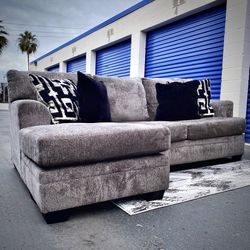 Gray Modern Sectional Sofa