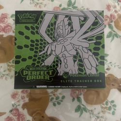 Pokemon Center Perfect Order Elite Trainer Box
