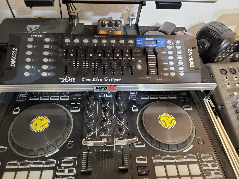 DMX512 SHOW DESIQUER FOR LIGHTS