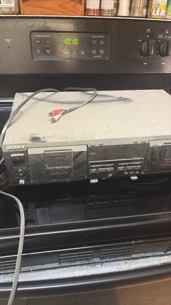 Sony dual auto reverse cassette deck